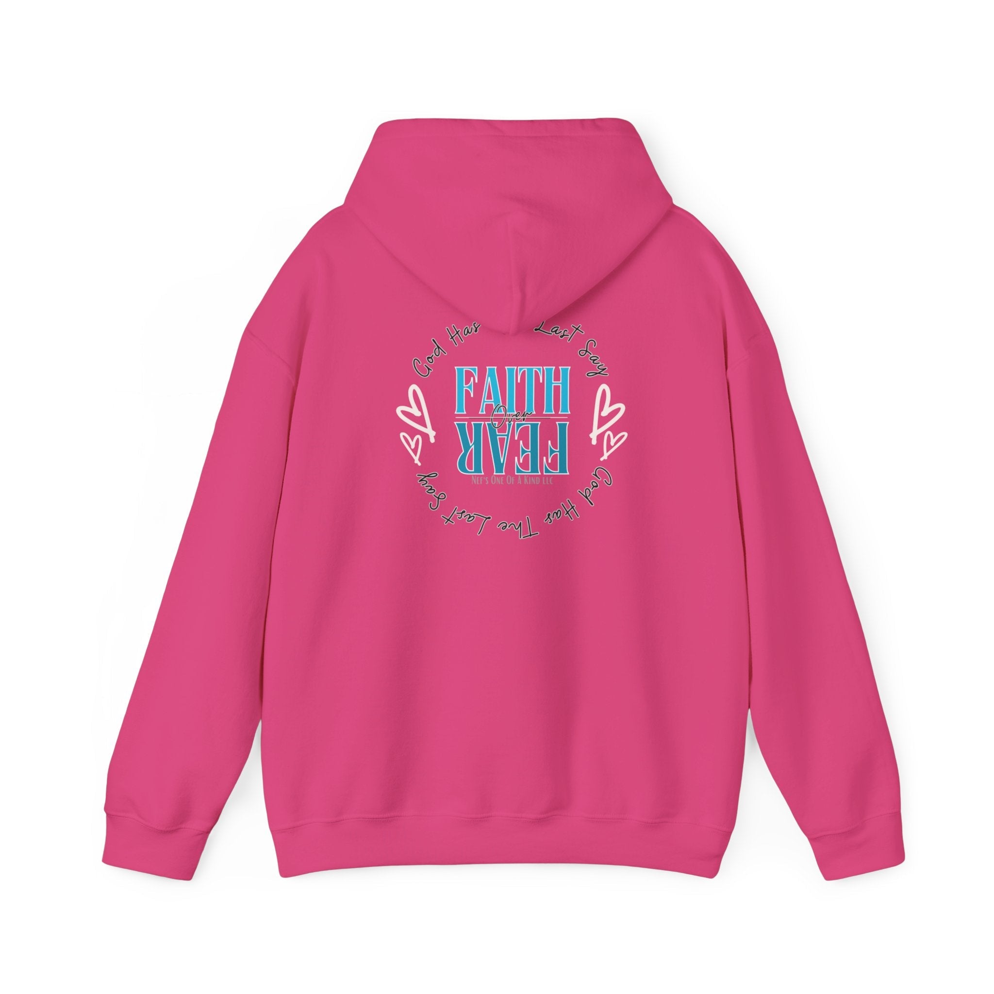 Faith over Fear Unisex Heavy Hoodie